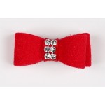 Giltmore Ultrasuede Swarovski Hair Bow
